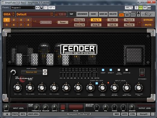 Fender Bassman 300 bass amplifier