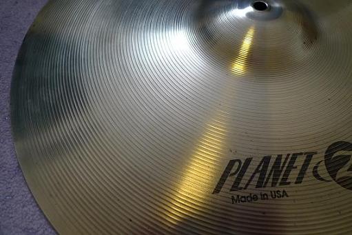 Cleaned drum cymbal