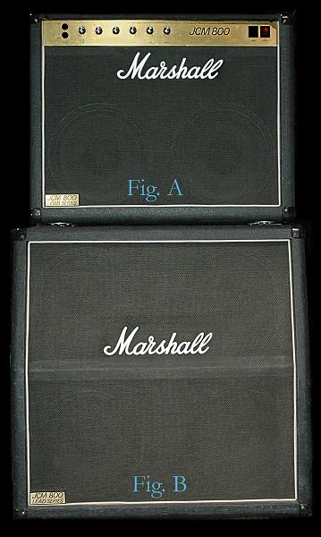 Marshall amp and cabinet