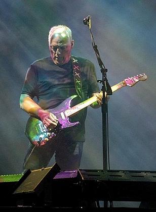 David Gilmour with Pink Floyd