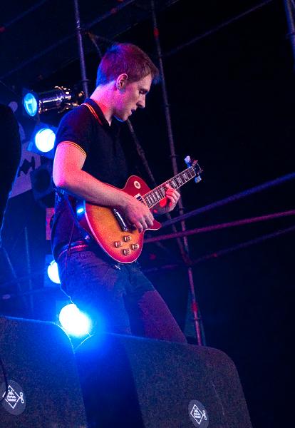 Matthew playing guitar