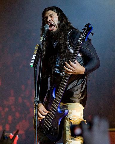 Robert Trujillo on bass