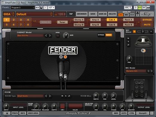 Fender Bassman 8x10 bass cabinet