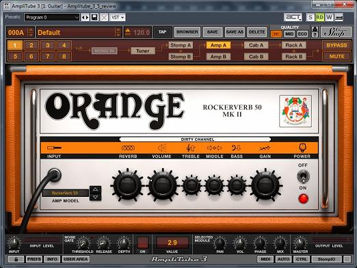 Orange Rockerverb amp