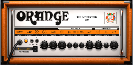 AmpliTube Orange Thunderverb