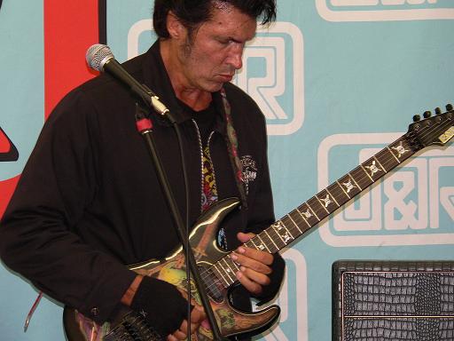 George Lynch on ESP guitar