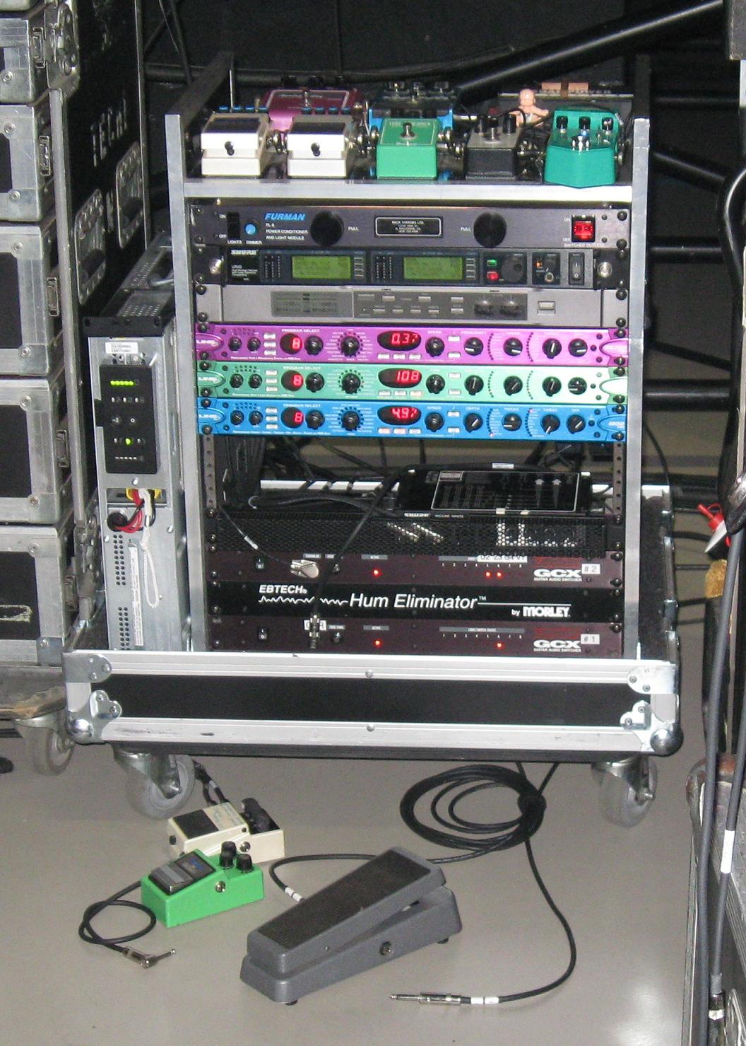 famous guitar rig