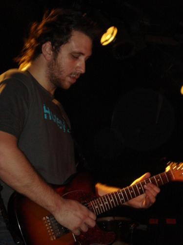 Chad Huff on guitar live