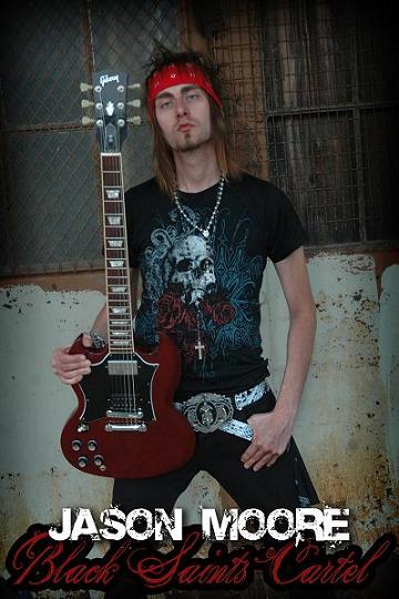 Jason Moore with Gibson SG