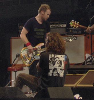 Jeff Ament on bass