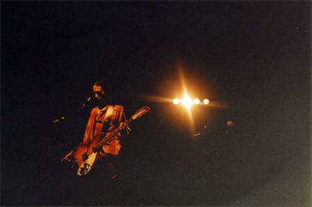Jeff Buckley playing guitar
