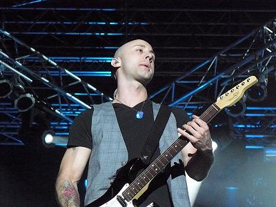 Jeff with custom guitar