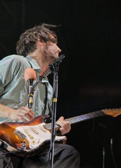 Josh Klinghoffer playing guitar