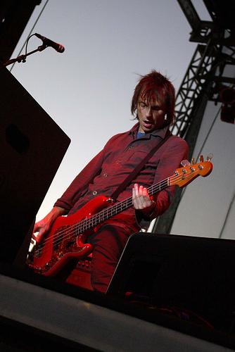 Tommy on bass