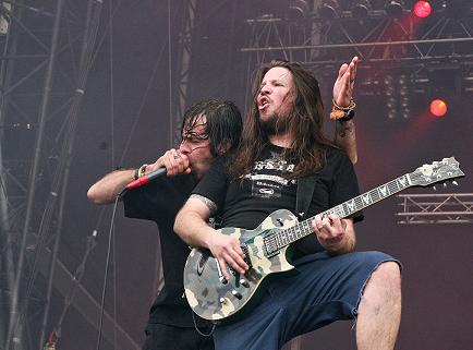 Willie Adler with Lamb of God